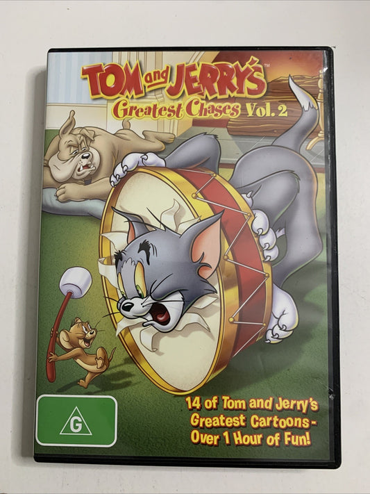 Tom And Jerry’s Greatest Chases Volume 2 (DVD) Animation Region 4