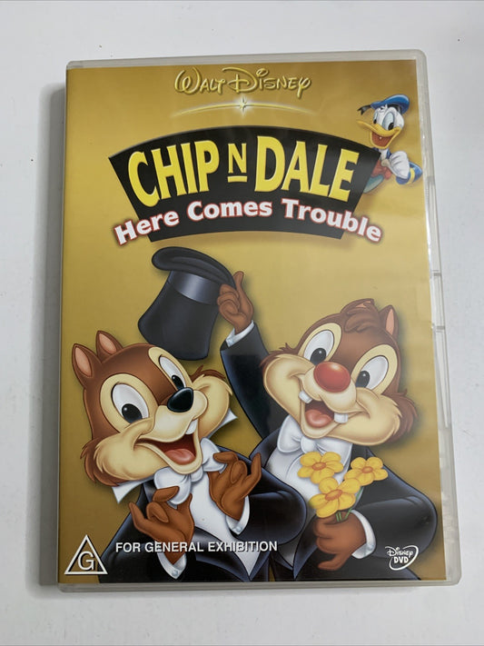 Chip 'n Dale Here Comes Trouble  (DVD, 2005) Disney Animation Region 4
