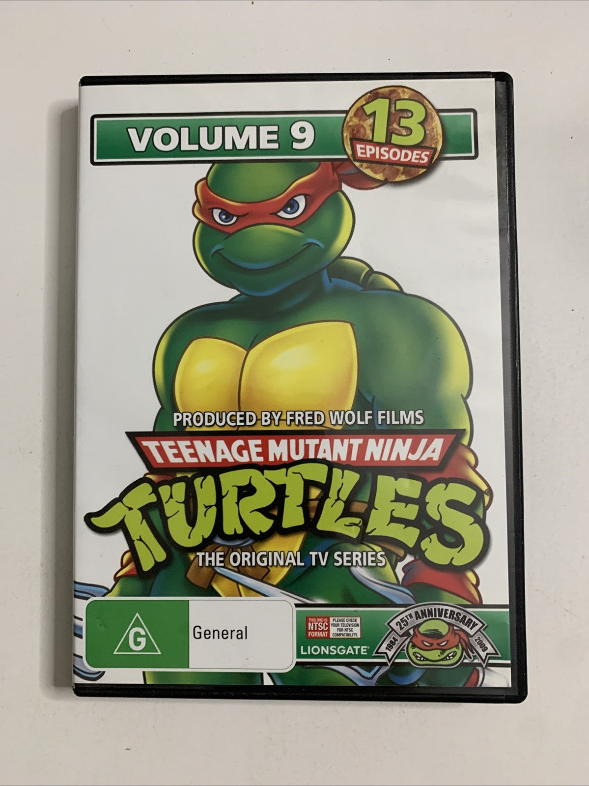 Teenage Mutant Ninja Turtles : Vol 9 (DVD, 1992) Original TV Series Region 4