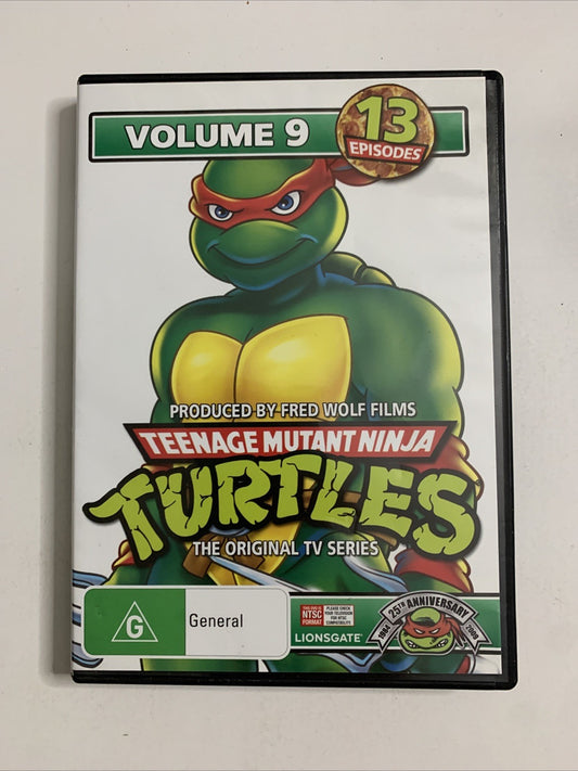 Teenage Mutant Ninja Turtles : Vol 9 (DVD, 1992) Original TV Series Region 4