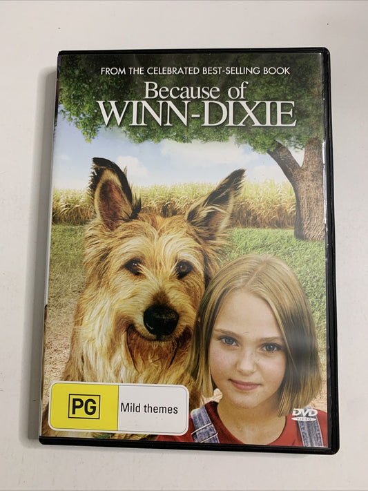 Because Of Winn-Dixie (DVD, 2005) David Matthews, Jeff Daniels, Anna Sophia Robb