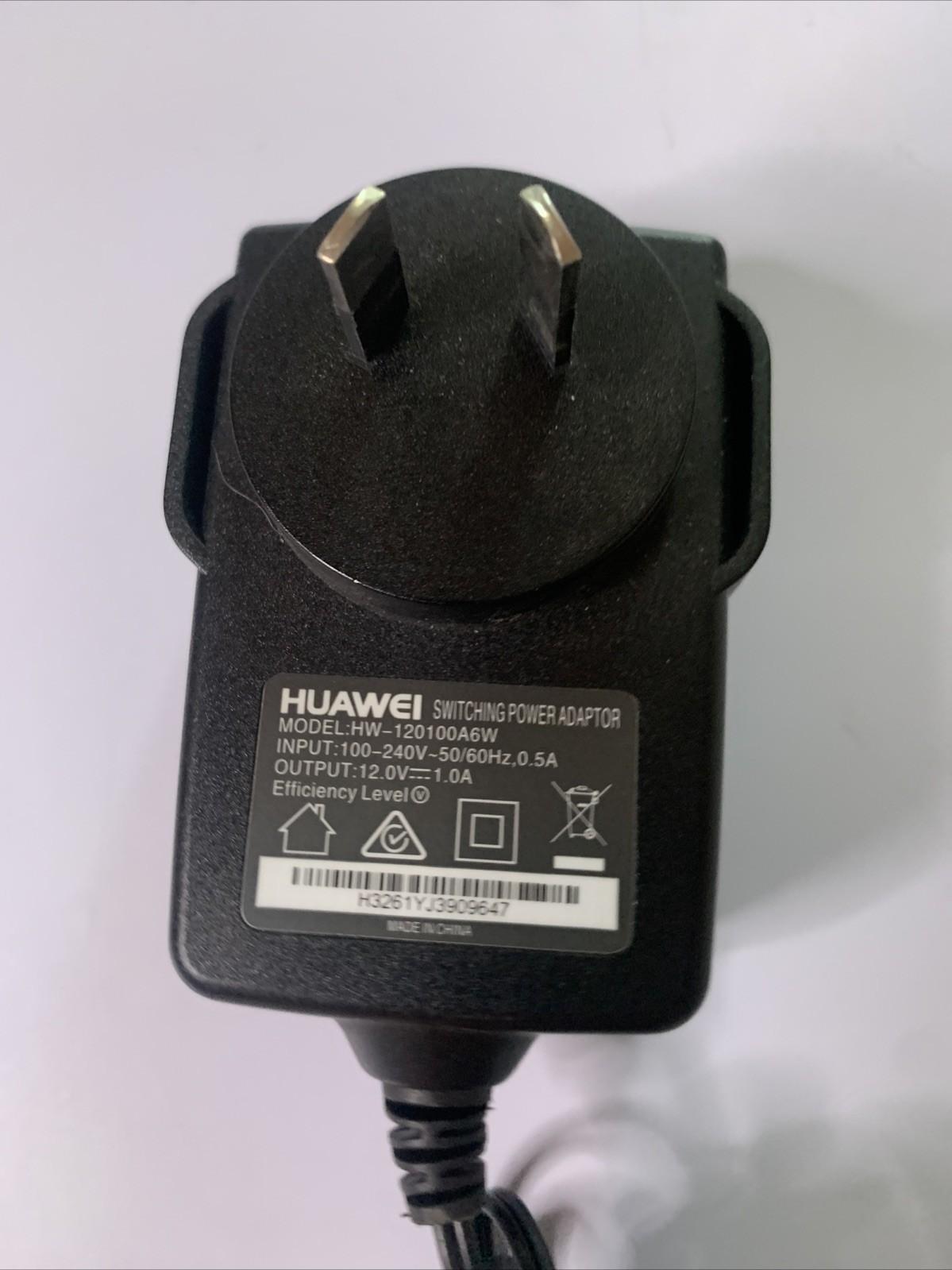 Genuine Huawei Power Supply HW-120100A6W 12V 1A AC Adapter