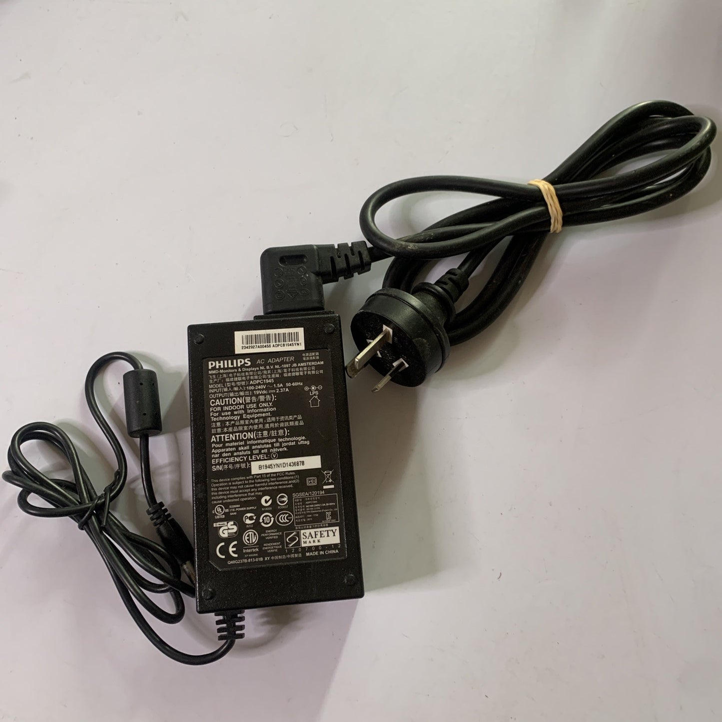 Genuine Philips Monitor Power Supply ADPC1945 19V 2.48A AC Adapter