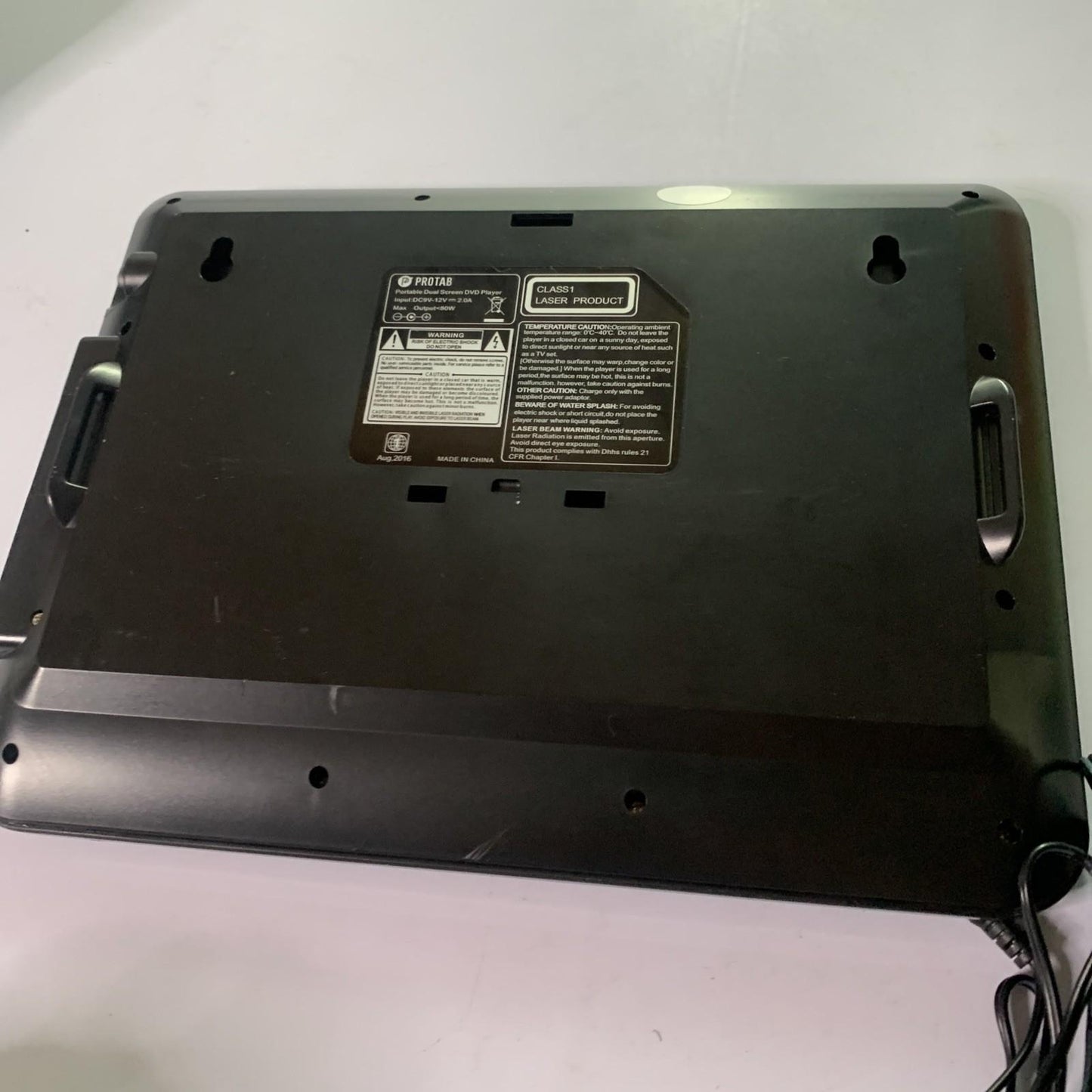 Protab 9" LCD Monitor RCA Composite Screen With Speakers