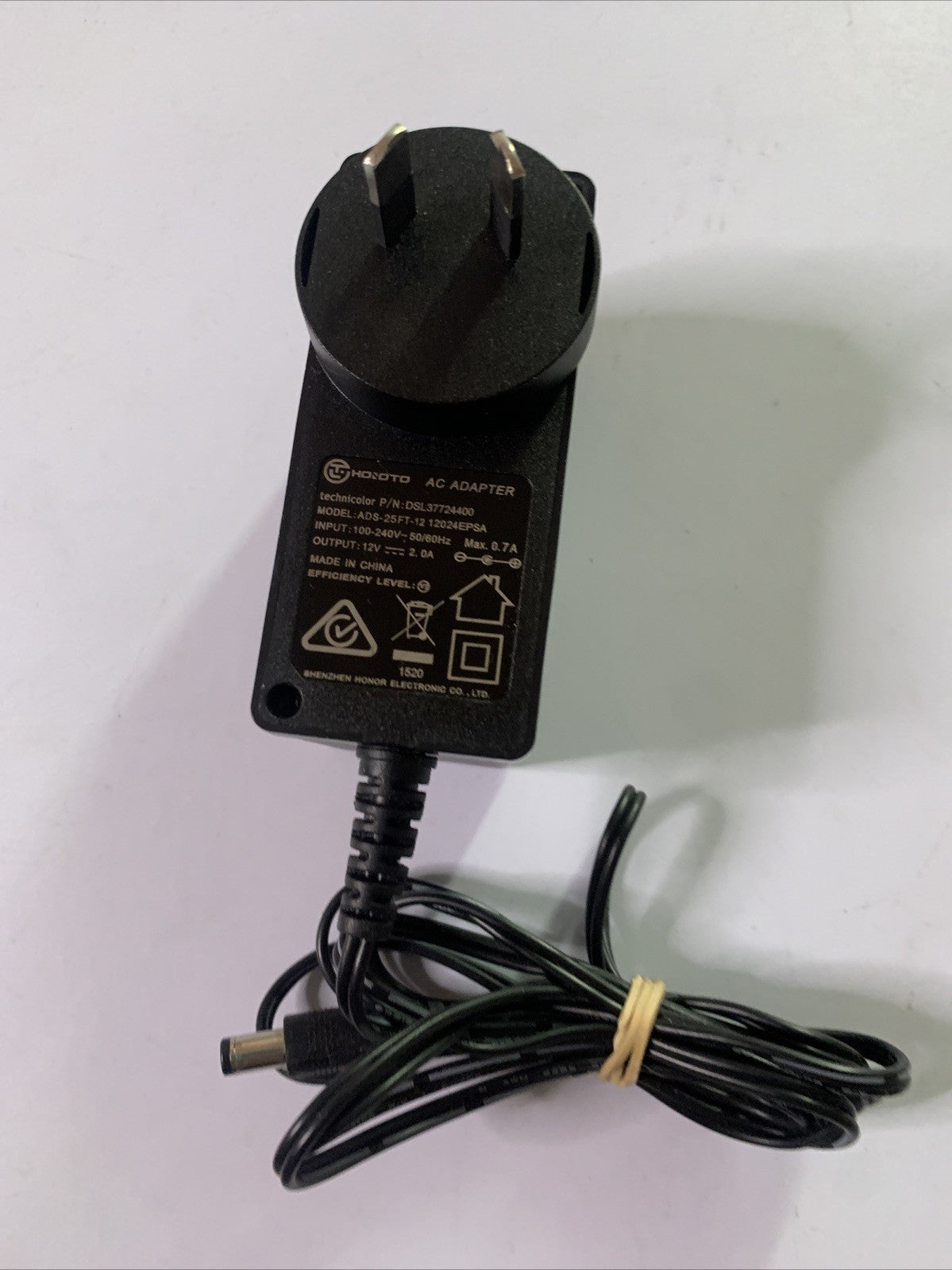 Hoioto Power Supply DSL37724400 AC Adapter 12V 2A