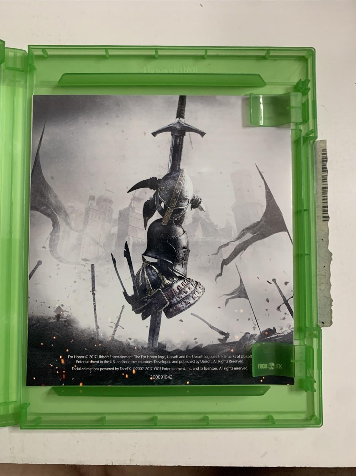 For Honor  2017 Microsoft XBOX One Game Complete