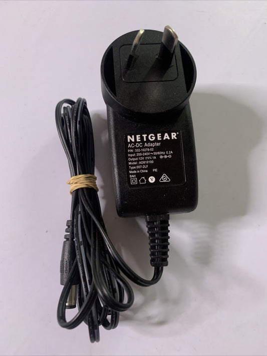 Genuine Netgear AC Adapter AD810100 Power Supply 12V 1A  332-10278-02 for Router