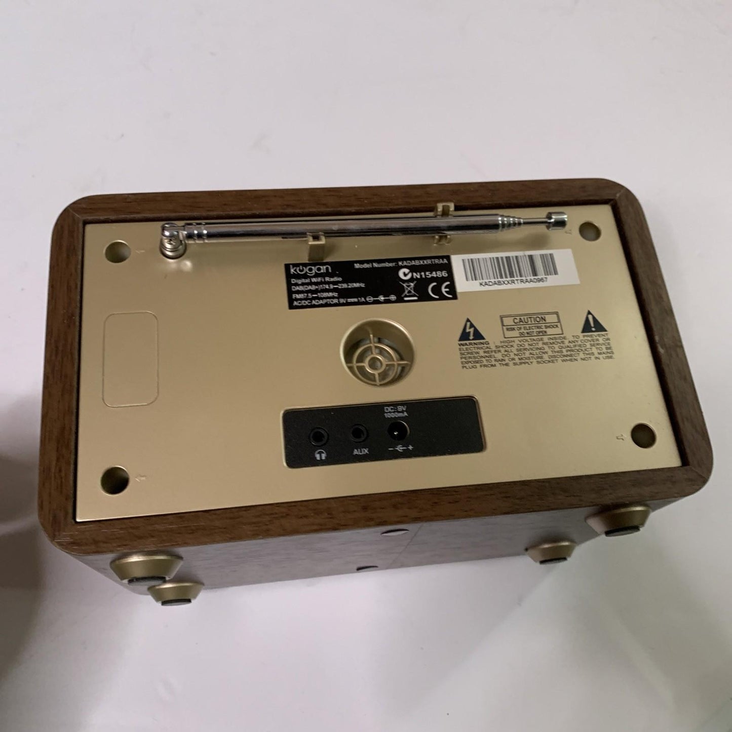 Kogan Digital DAB+ Radio Speaker WiFi Internet Radio KADABXXRTRAA