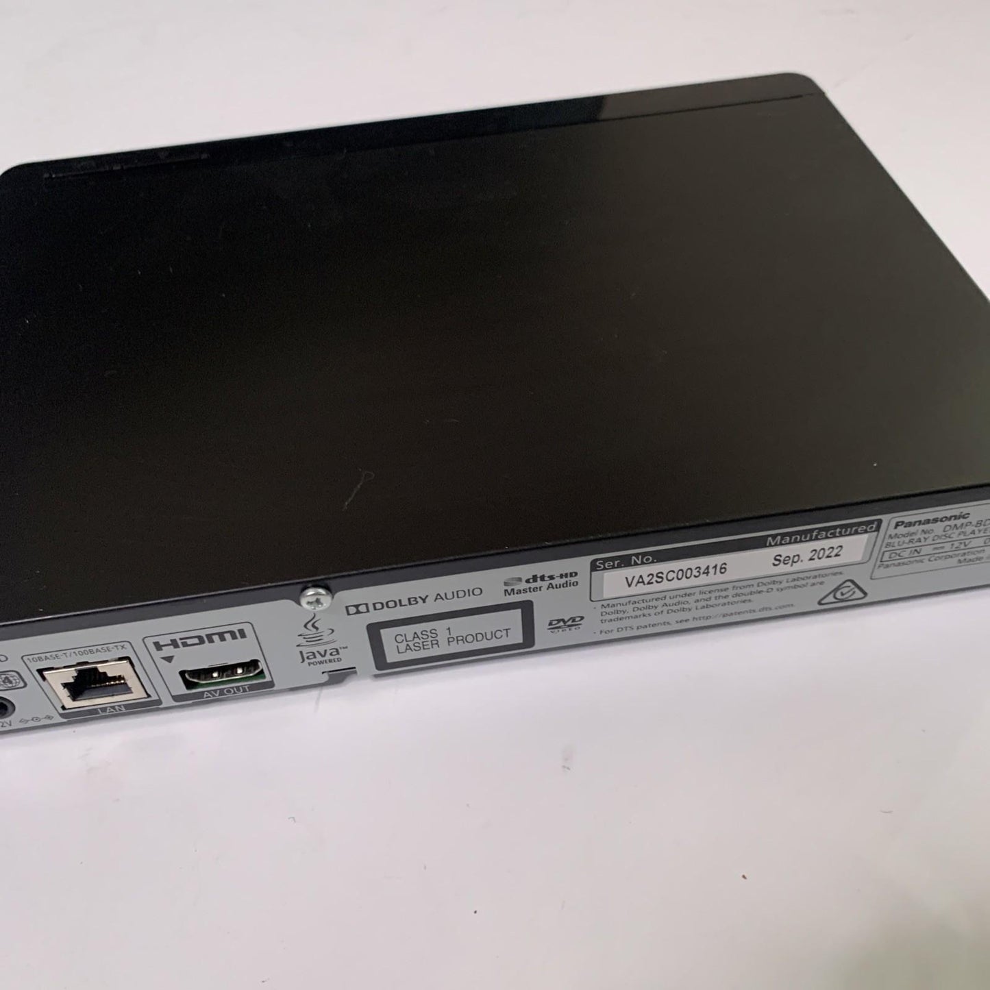 Panasonic DMP-BD84 Blu-ray DVD Player Region B &4