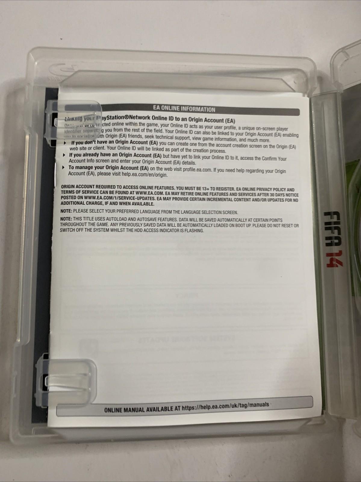 FIFA 14 Sony PlayStation 3 PS3 Football Game Complete