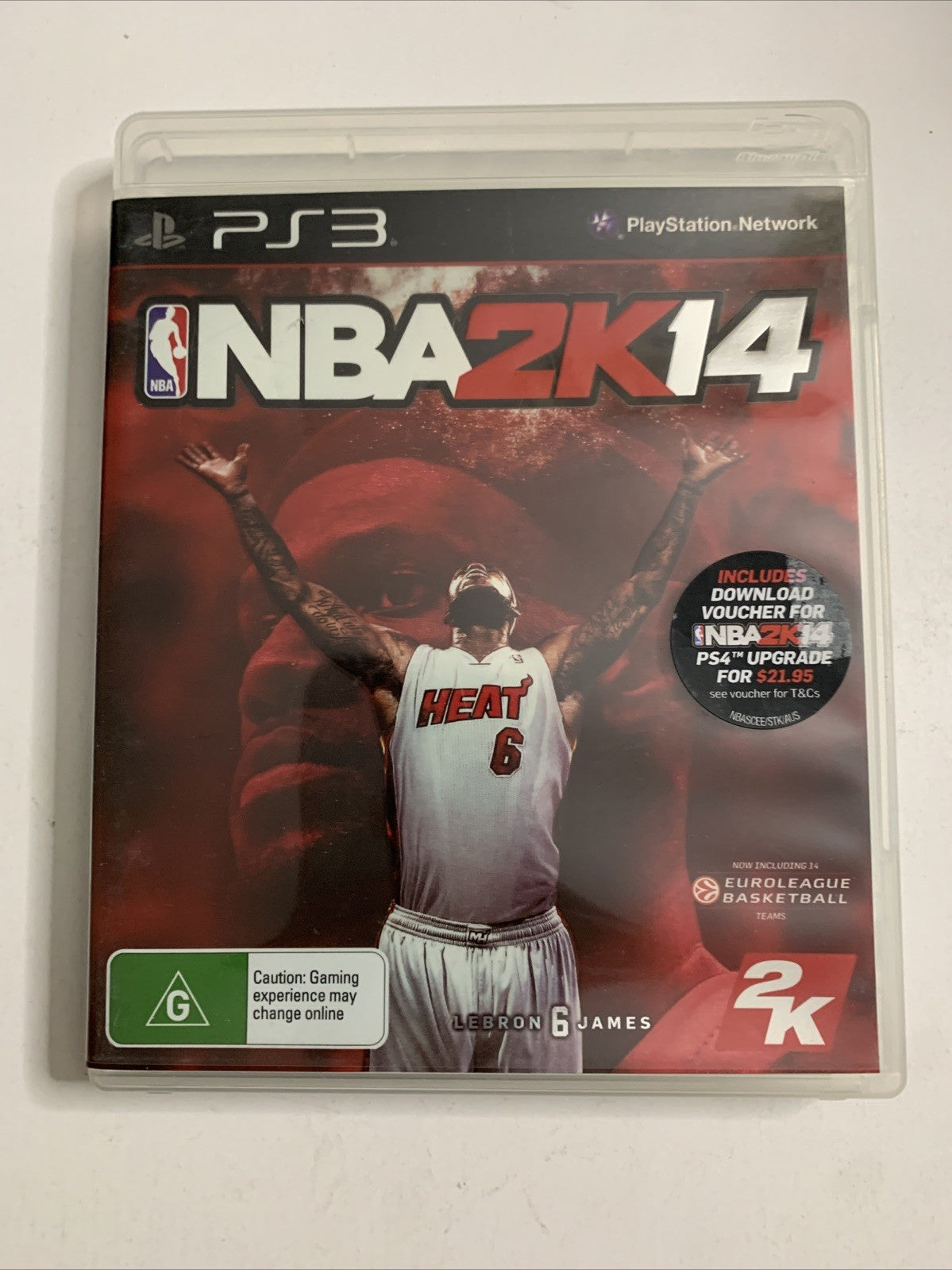 NBA 2K14 PS3 Sony PlayStation 2K Basketball Game