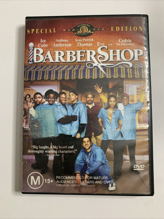 Barbershop (DVD, 2002) Ice Cube, Eve, Anthony Anderson  Region 4