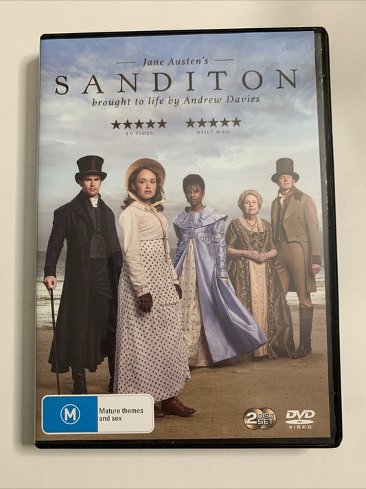 Sanditon : Season 1 (DVD, 2019, 2-Discs) BBC Drama Region 4 &2
