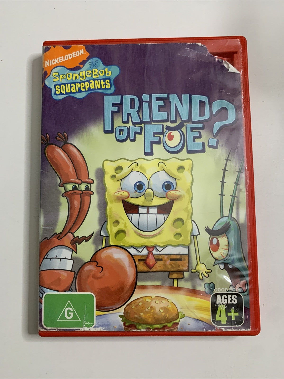 SpongeBob SquarePants: Friend Or Foe? (DVD, 2003) Animation Region 4