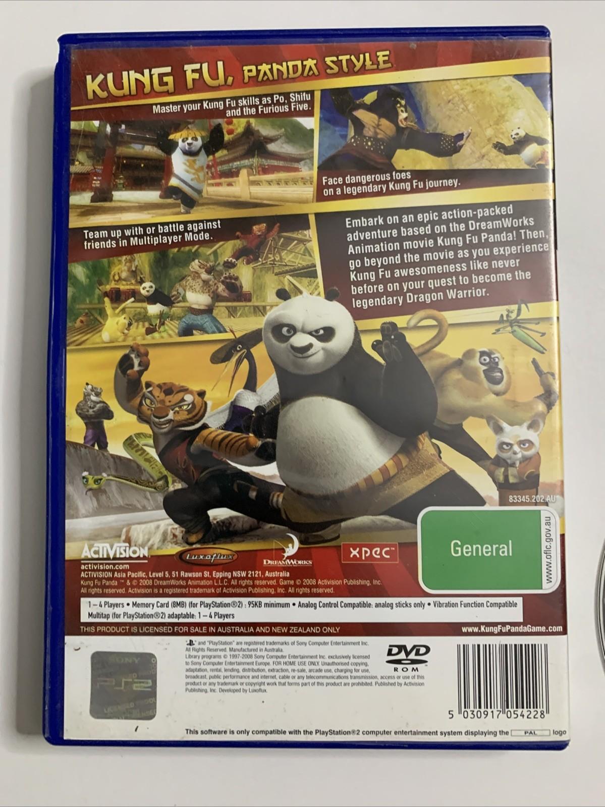 Kung Fu Panda 2008 PS2 Sony PlayStation 2 PAL Game Complete