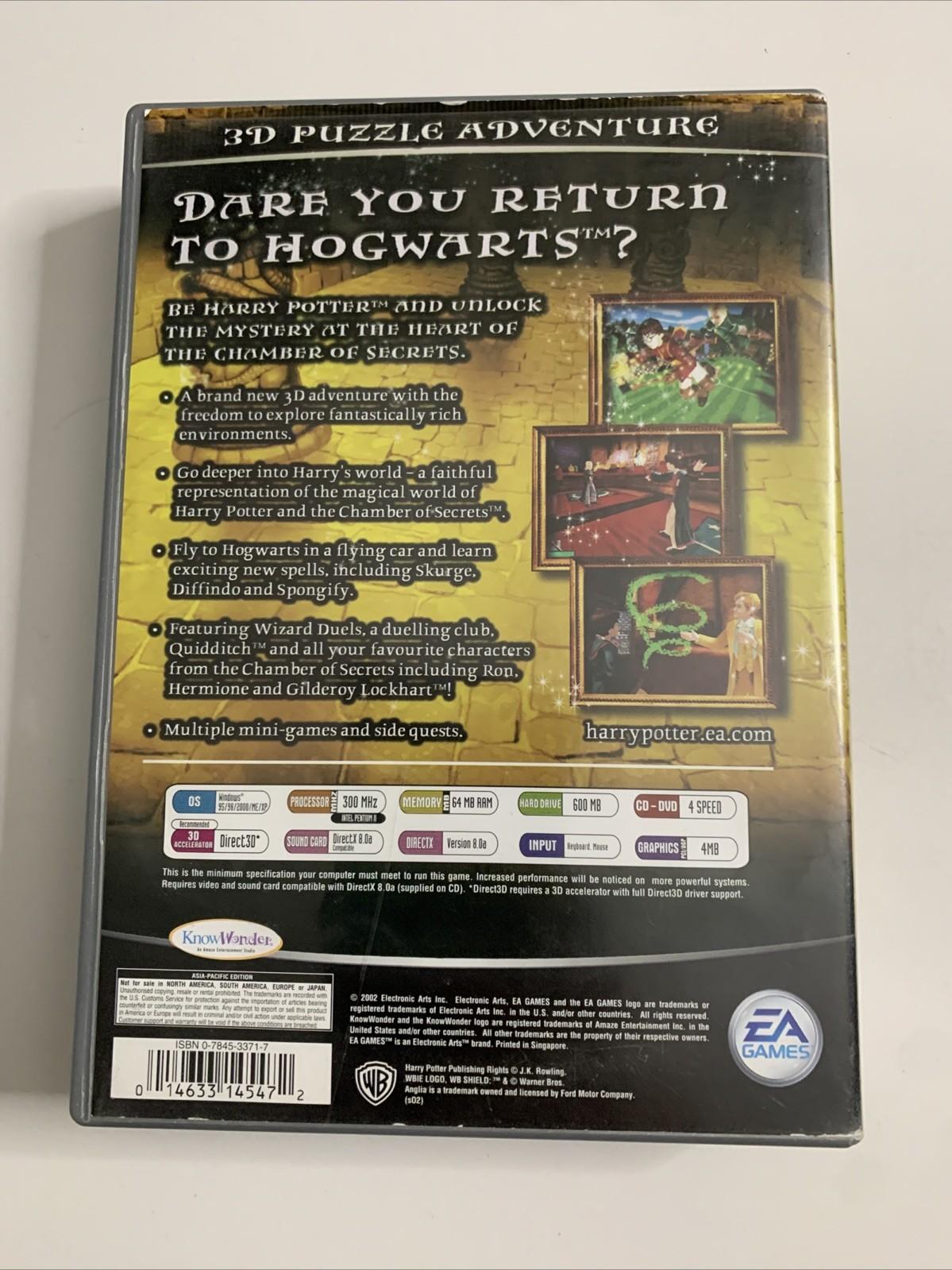 Harry Potter And The Chamber Of Secrets PC Windows Game Complete