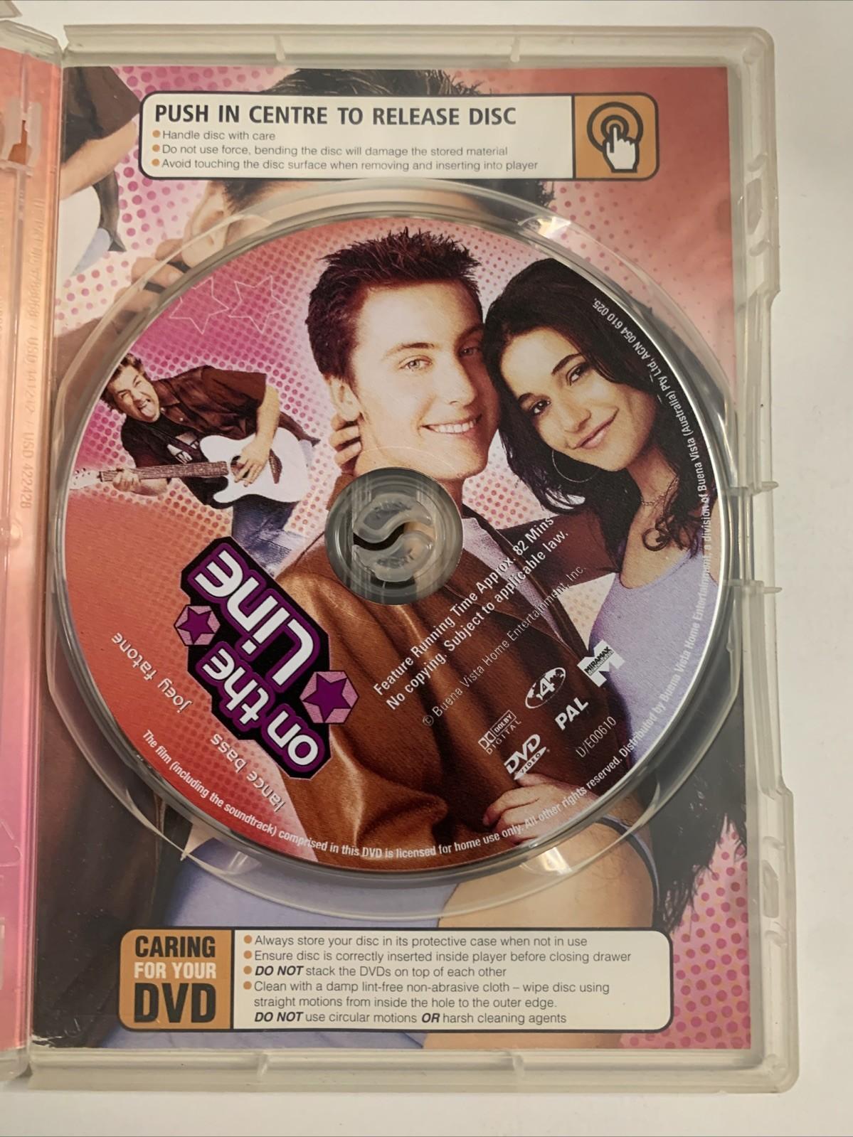 On The Line (DVD, 2001) Nsync, Jerry Stiller, Lance Bass, Dave Foley Region 4