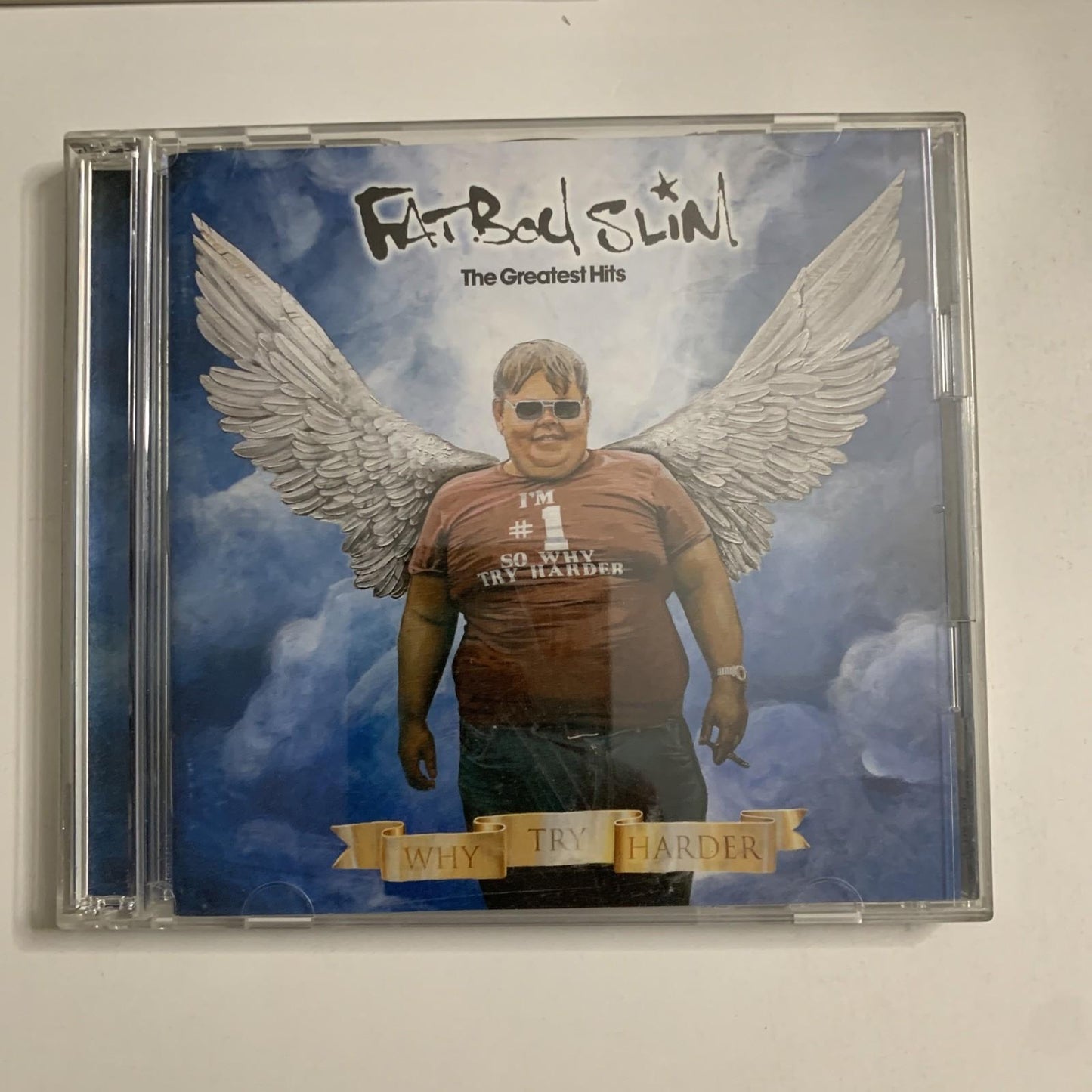 Fatboy Slim – The Greatest Hits: Why Try Harder (CD + DVD, 2006) Obi Japan