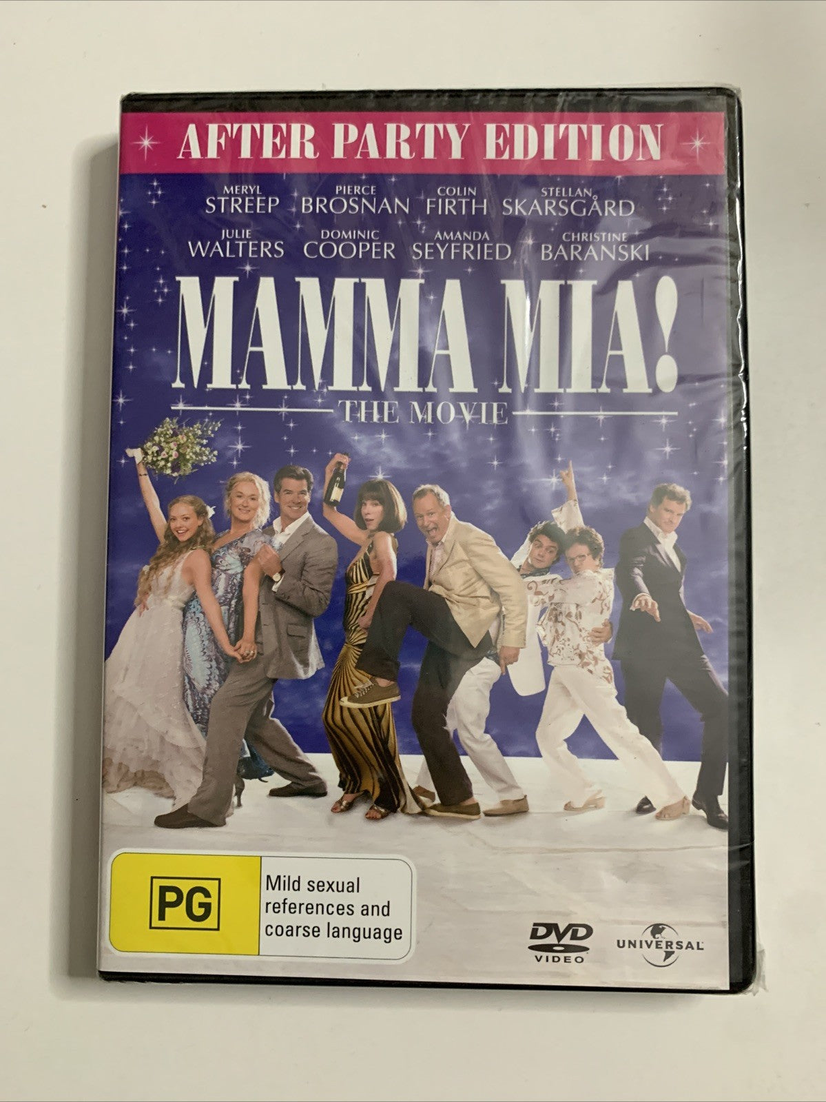 Mamma Mia! After Party Edition (DVD, 2008) Region 4 NEW Sealed