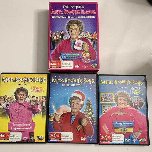 Mrs Browns The Complete Seasons 1 & 2  & Christmas Special Boxset (DVD) Region 4