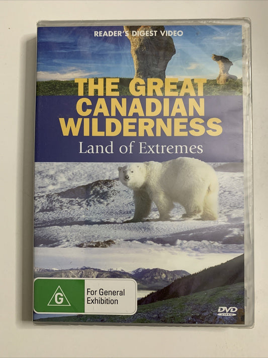 The Great Canadian Wilderness: Land Of Extremes (DVD) All Regions NEW Sealed