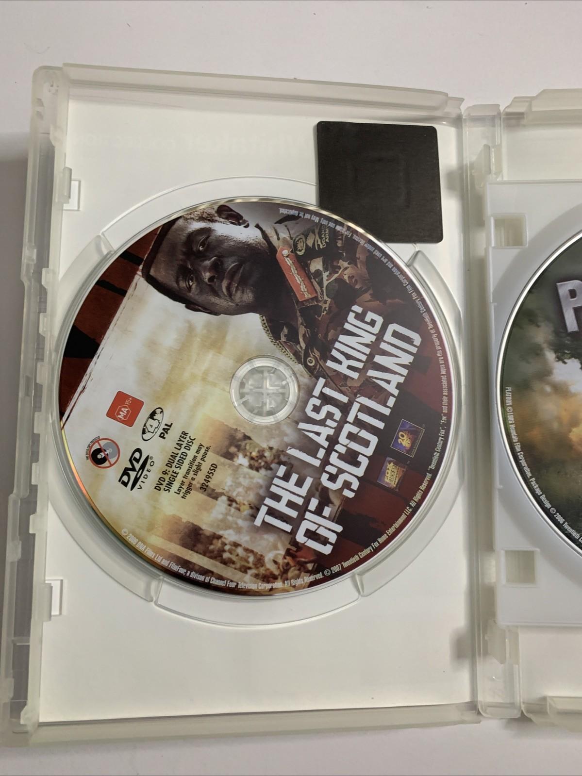 The Last King of Scotland / Platoon / Street Kings (DVD) Forrest Whittaker