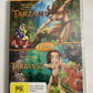 Tarzan 1 & 2 (DVD, 1999) Disney Animation Film Region 4