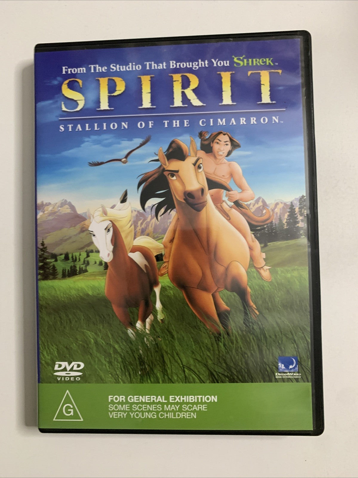 Spirit: Stallion Of The Cimarron (DVD, 2002) Animation Film Region 4 &2