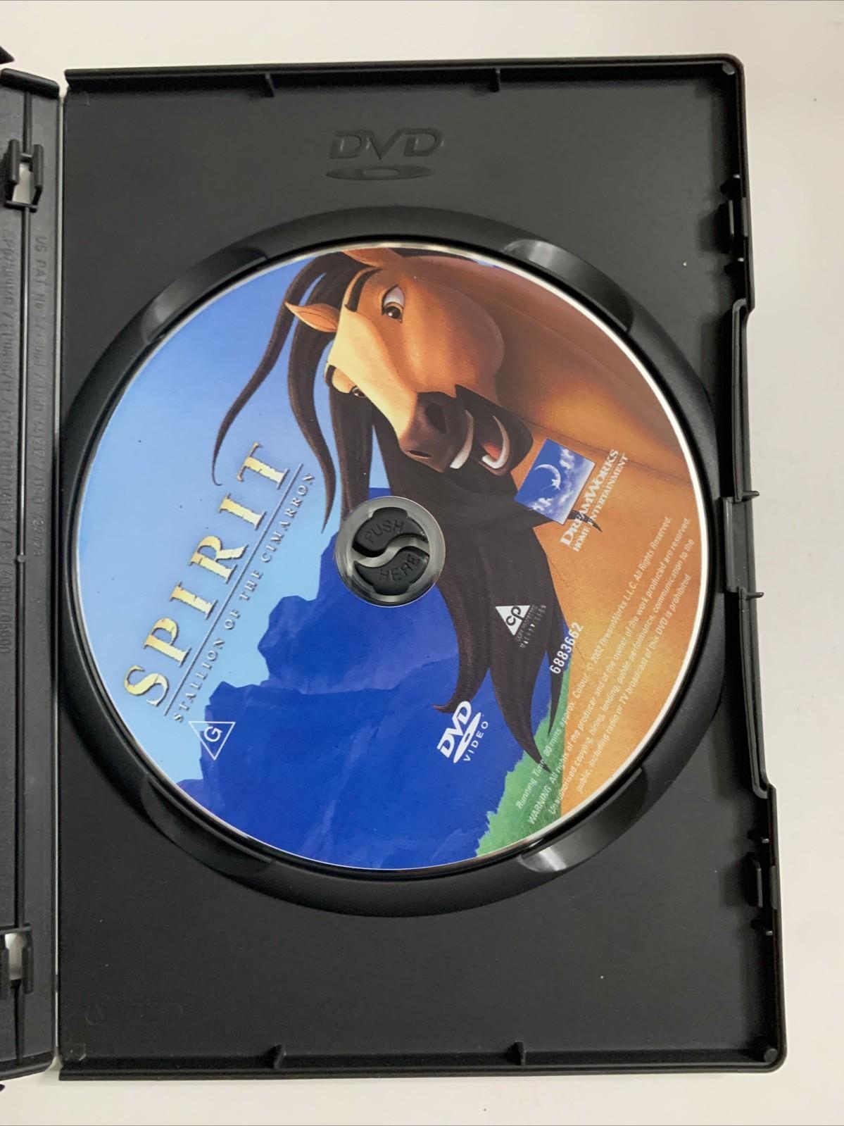 Spirit: Stallion Of The Cimarron (DVD, 2002) Animation Film Region 4 &2