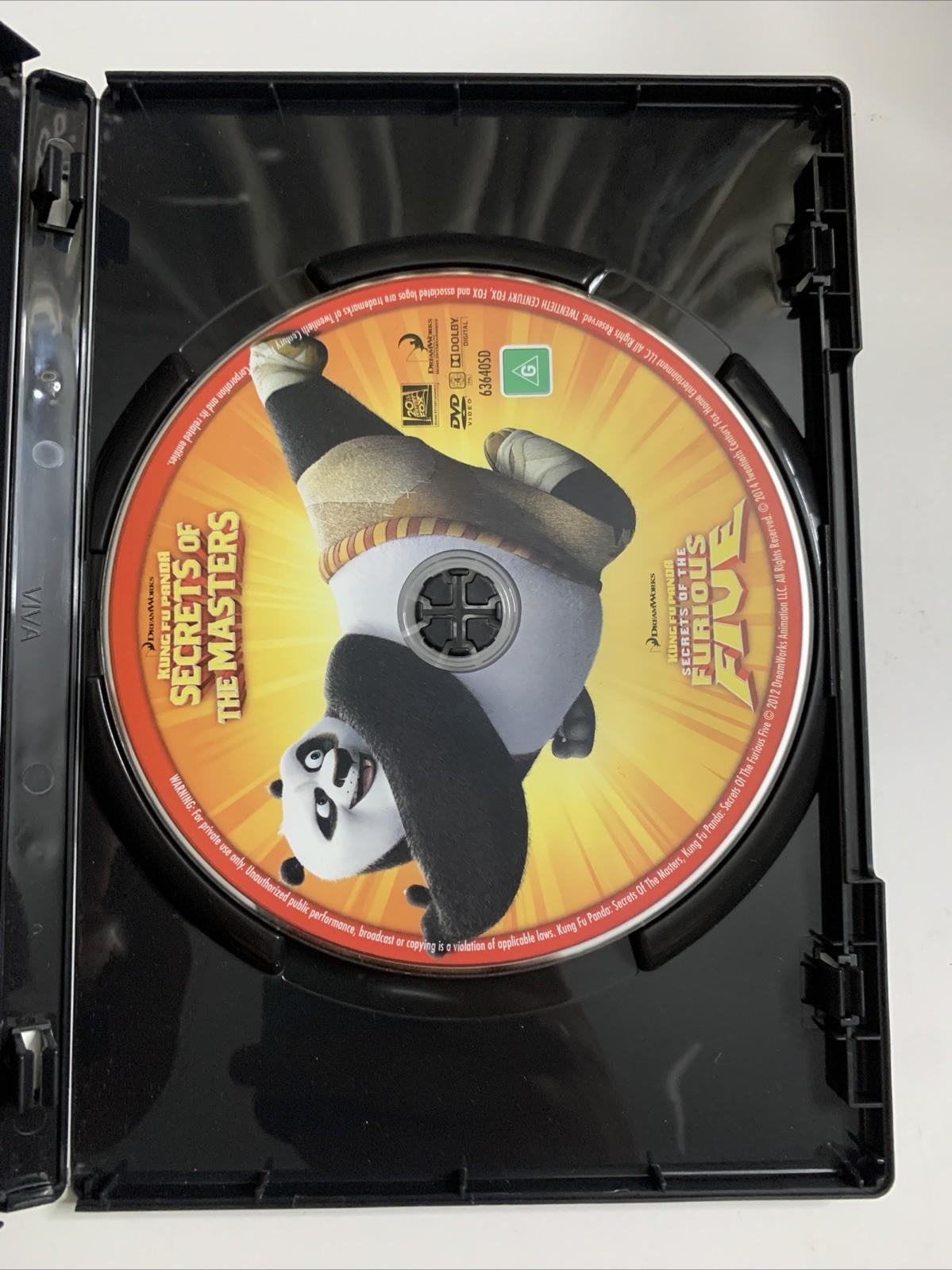 Kung Fu Panda: Secrets of the Masters / Secrets of the Furious Five (DVD, 2011)