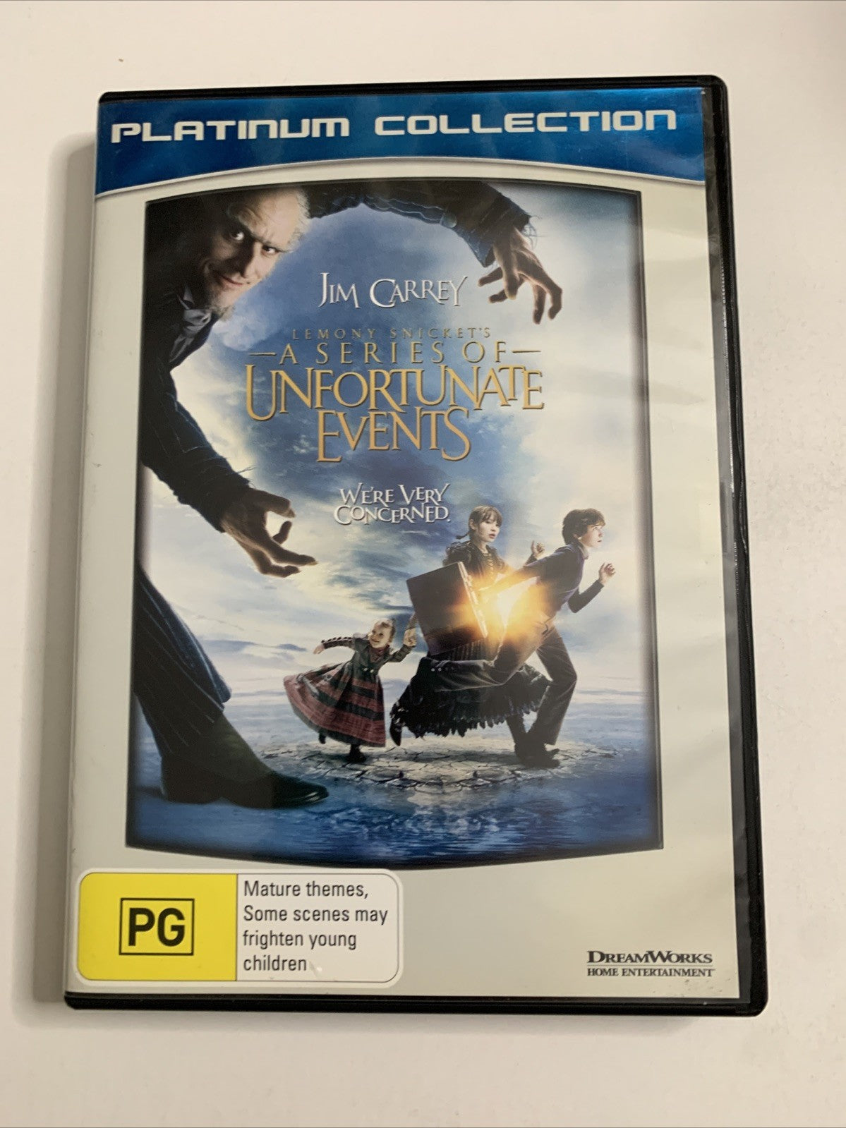 Lemony Snicket's A Series Of Unfortunate Events (DVD, 2004) Region 4