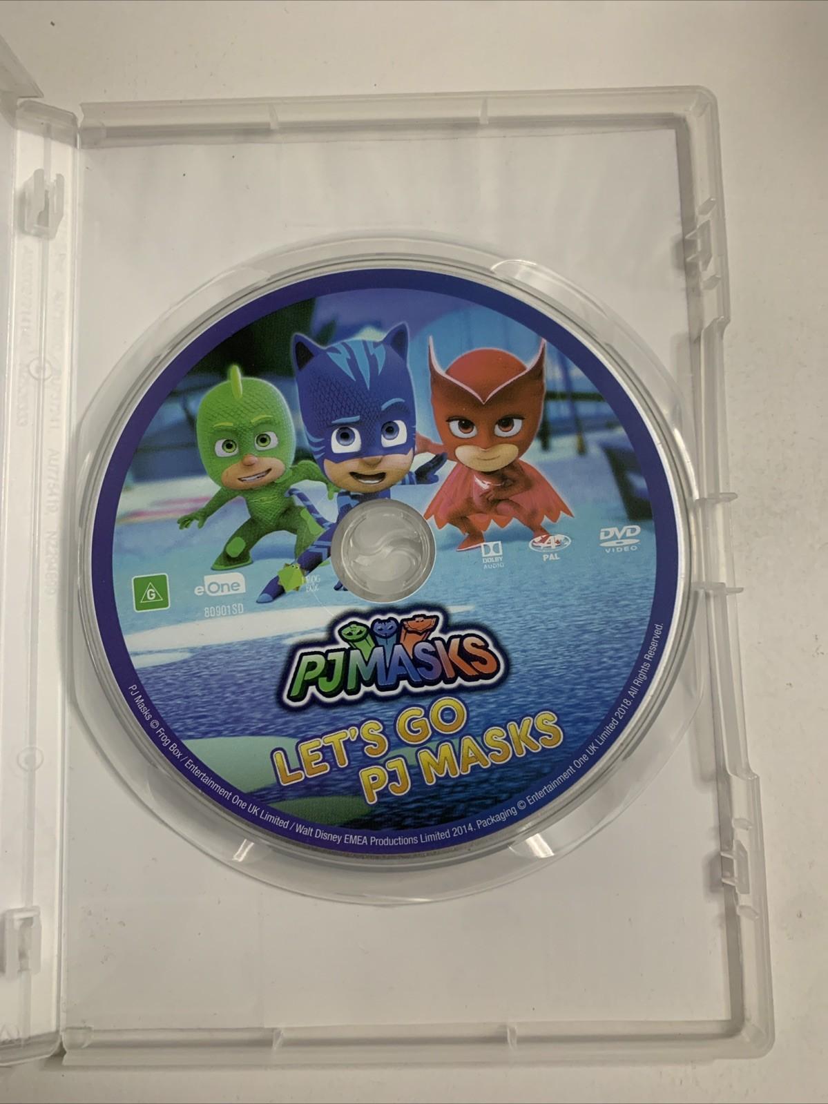 PJ Masks: Let's Go PJ Masks (DVD, 2017) Region 4