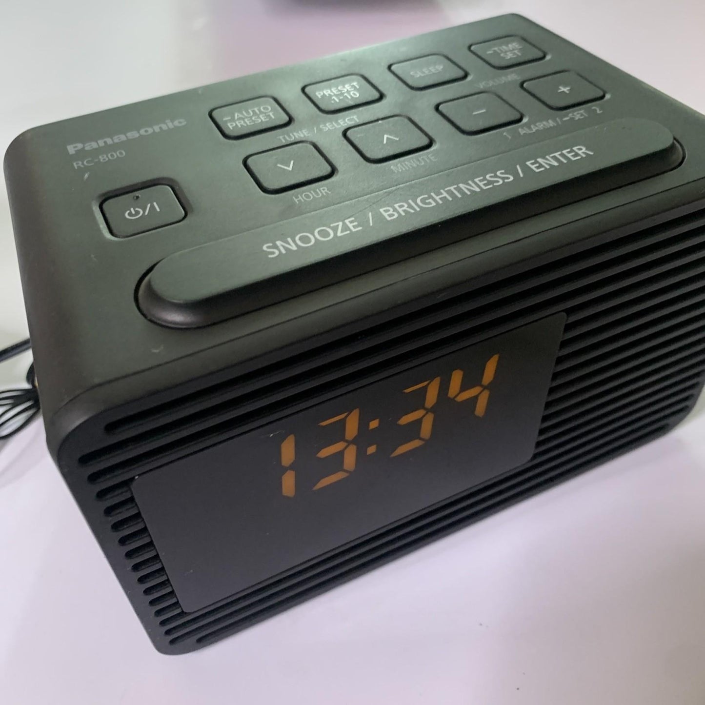 Panasonic RC-800 Alarm Clock FM Radio