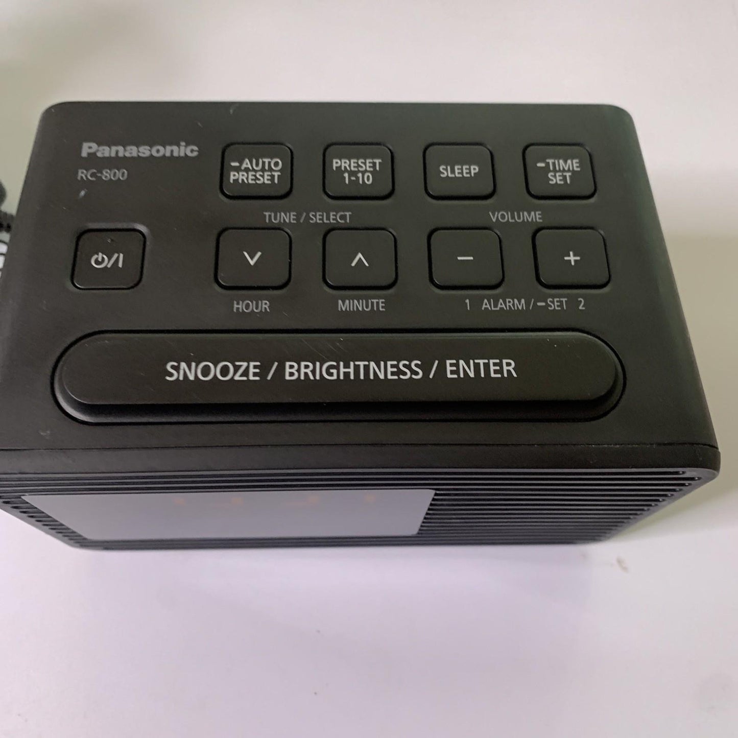 Panasonic RC-800 Alarm Clock FM Radio