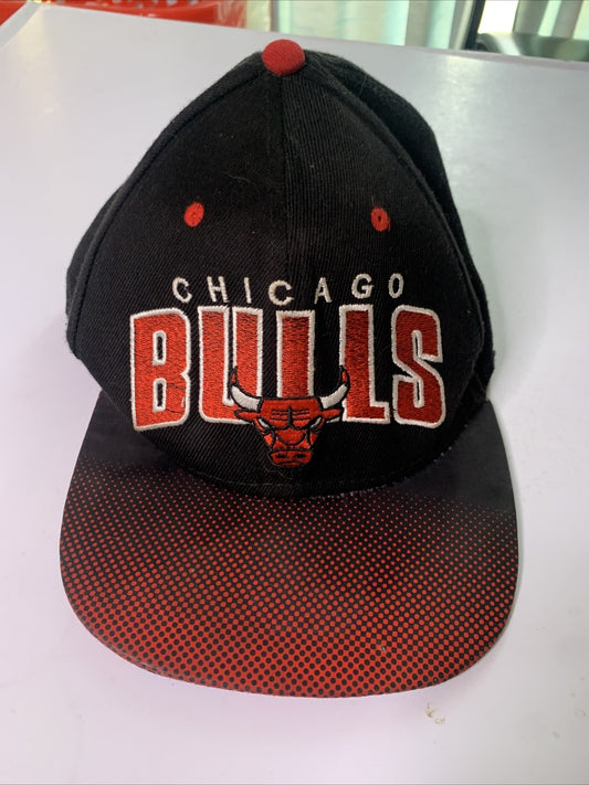 Chicago Bulls Cap Embroidered Snapback Mitchell And Ness