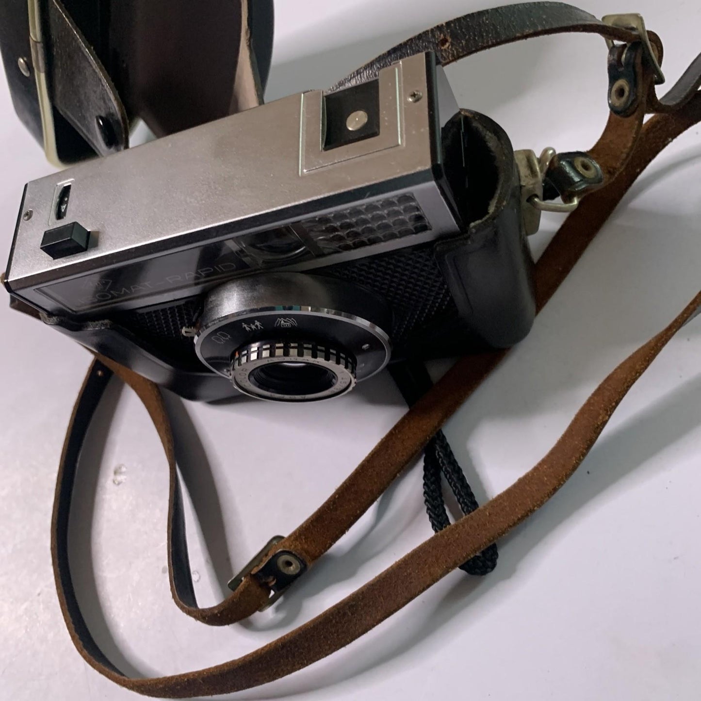 Agfa Isomat-Rapid Film Camera With Case *Untested