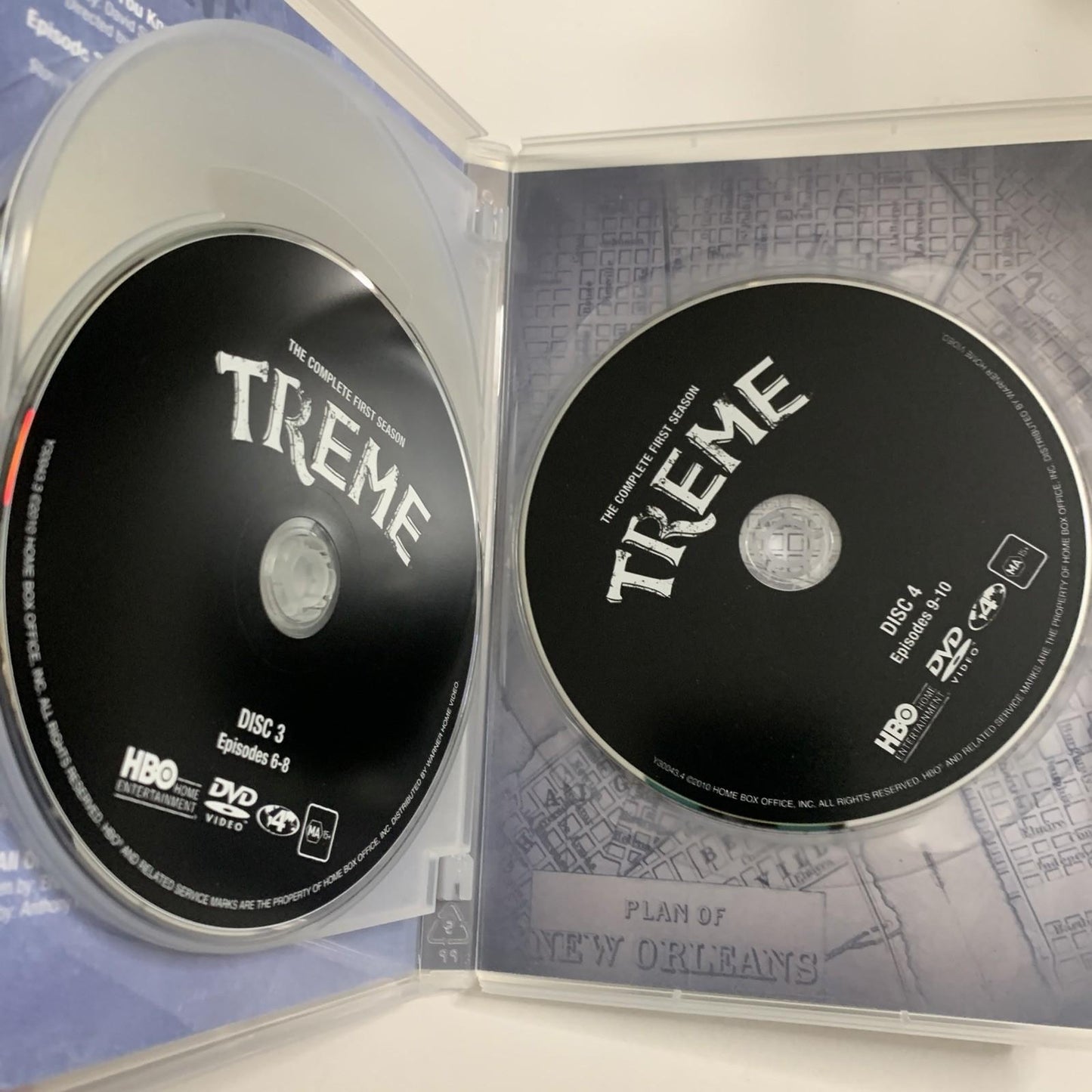 Treme : Season 1 (DVD, 2010, 4-Disc Set) Region 4