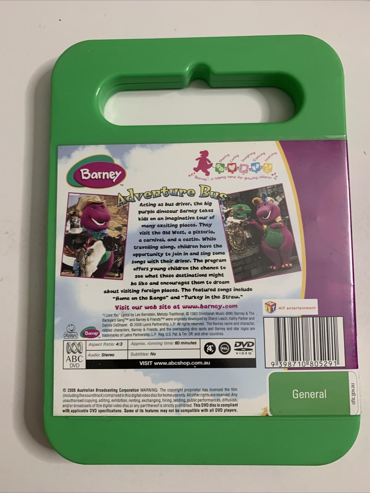 Barney: Adventure Bus (DVD, 2008) ABC Kids Region 4