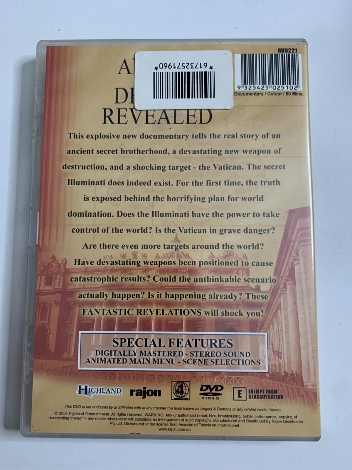 Angles And Demons Revealed (DVD, 2004) Region 4