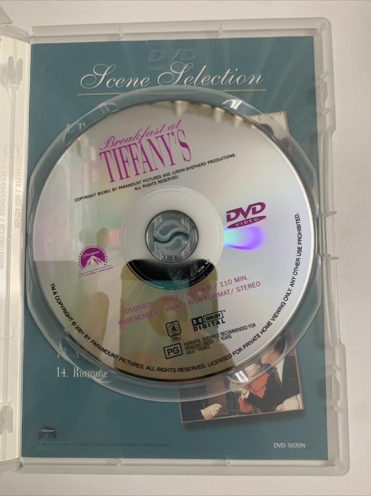 Breakfast At Tiffany's (Anniversary Edition, DVD, 1961) Audrey Hepburn Region 4