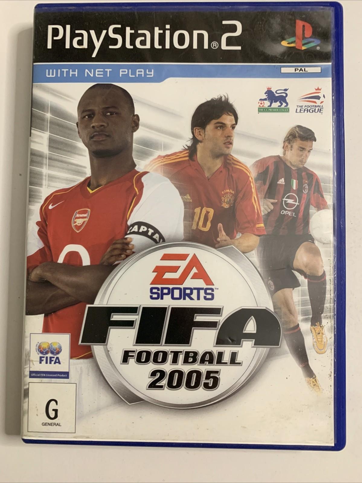 FIFA Football 2005 PS2 PlayStation 2 PAL EA Sports Game Complete
