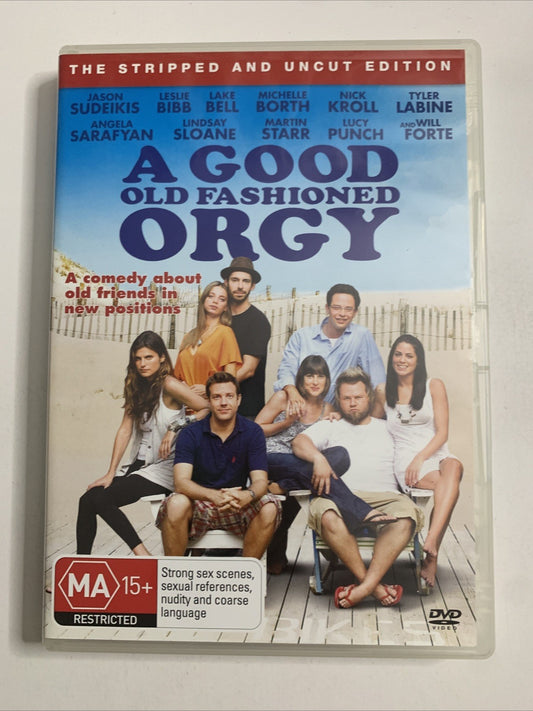 A Good Old Fashioned Orgy (DVD, 2011) Jason Sudeikis  Region 4 NEW