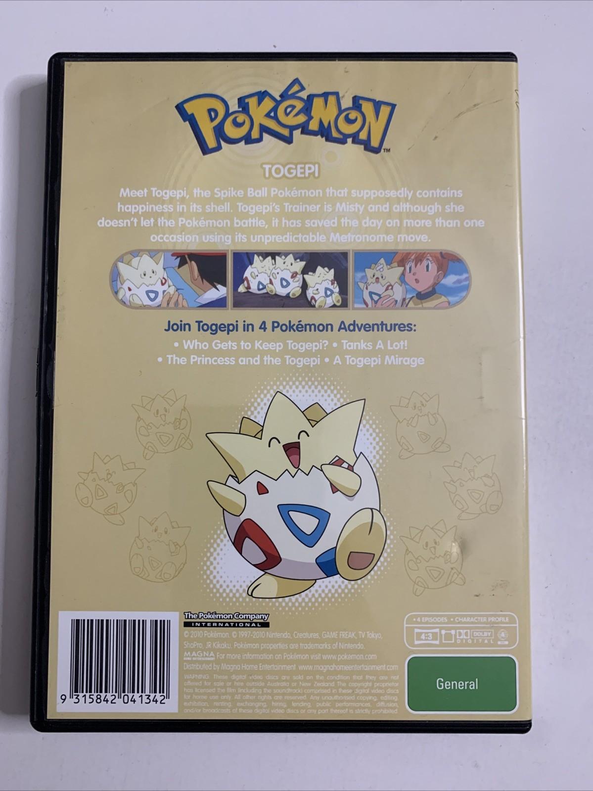Pokemon All-Stars: Togepi (DVD) Animation Anime Region 4