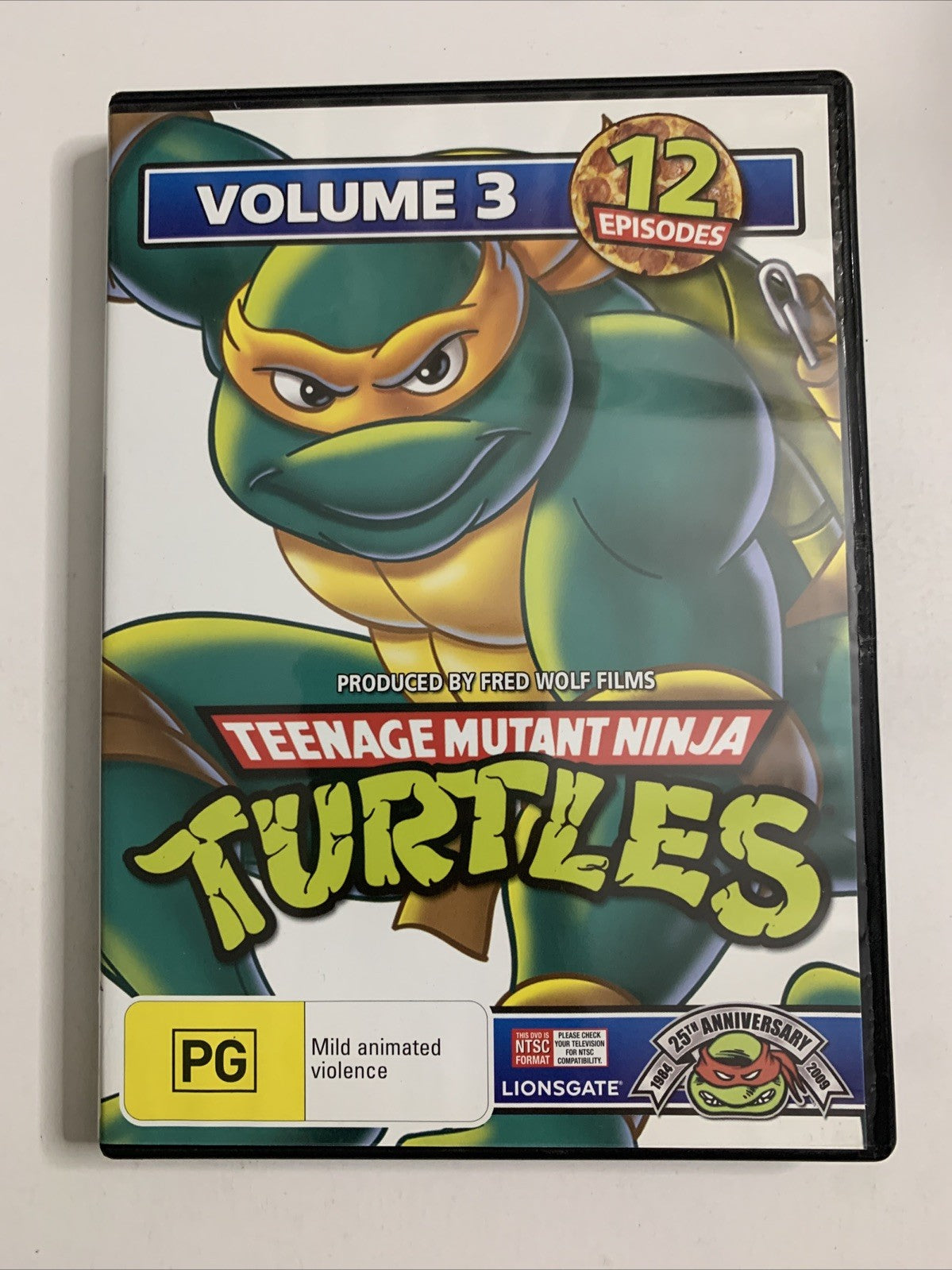 Teenage Mutant Ninja Turtles : Vol 3 (DVD, 1987) Original TV Series Region 4