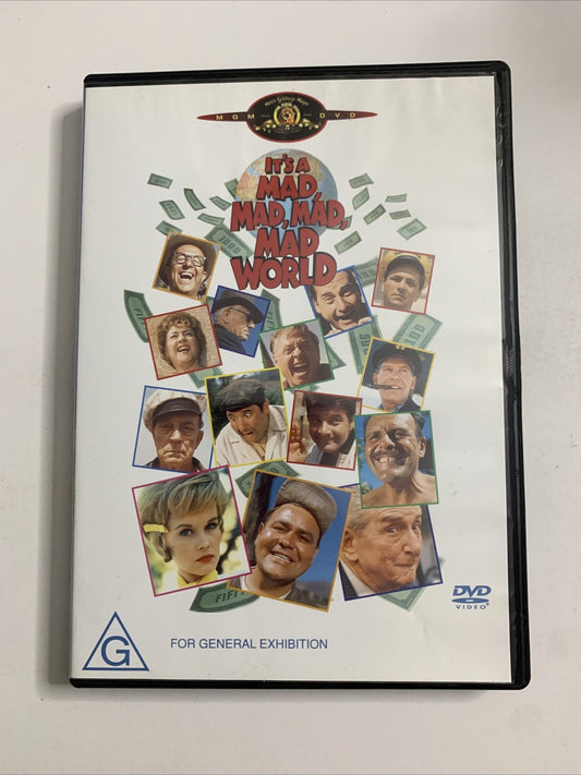 It's A Mad, Mad, Mad, Mad World (DVD, 1963) Spencer Tracy Region 4