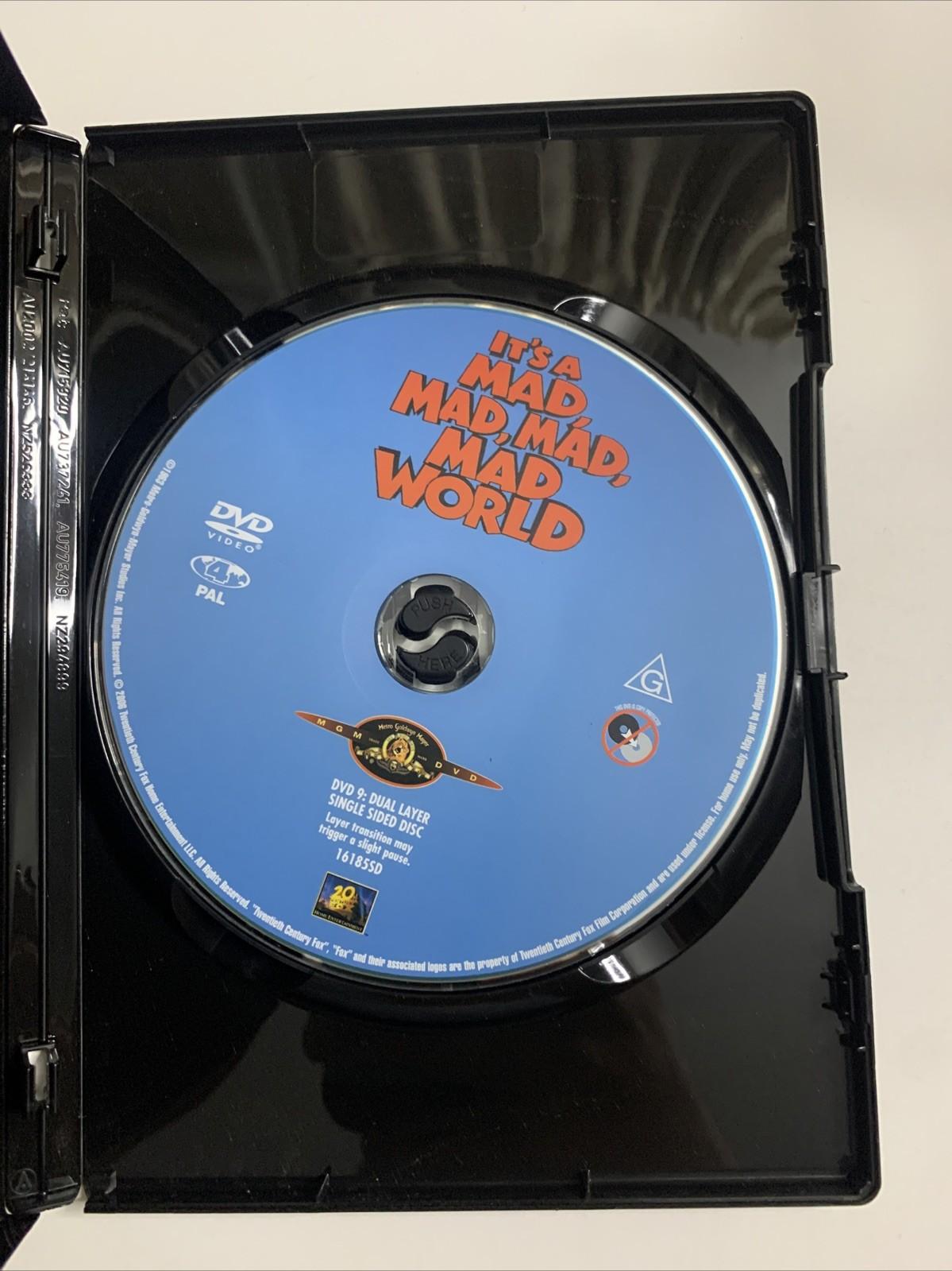 It's A Mad, Mad, Mad, Mad World (DVD, 1963) Spencer Tracy Region 4