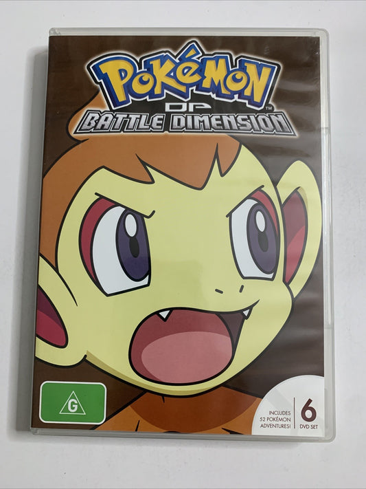 Pokemon DP Battle Dimension Season 11 (DVD, 2009, 6-Discs) Anime Region 4