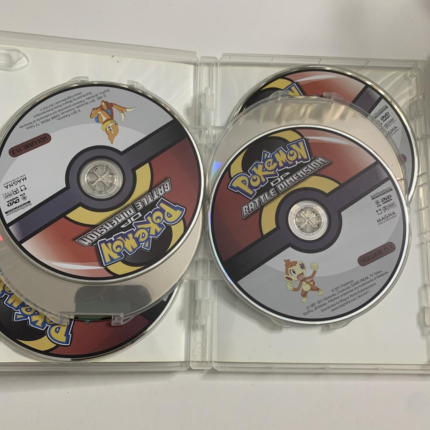 Pokemon DP Battle Dimension Season 11 (DVD, 2009, 6-Discs) Anime Region 4