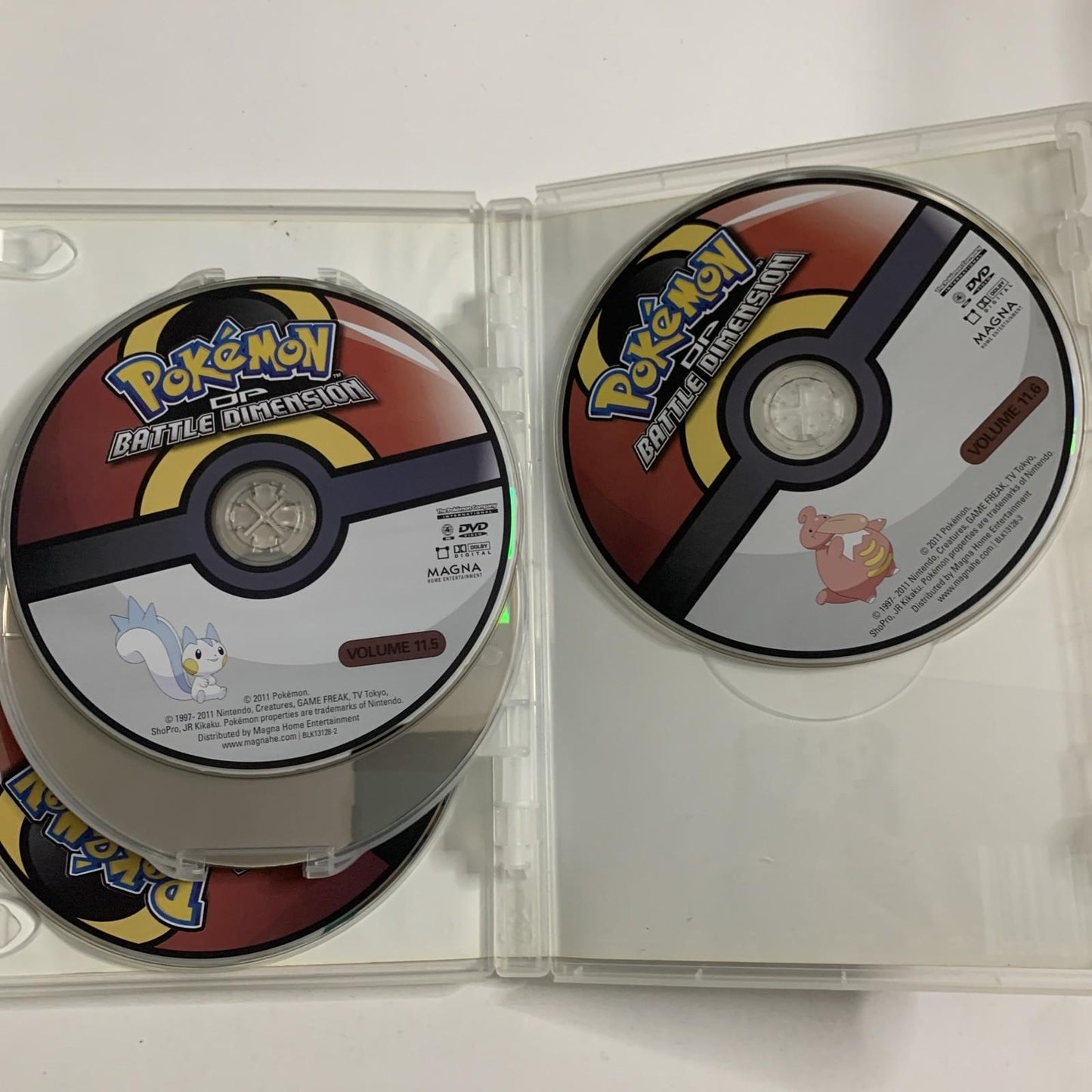 Pokemon DP Battle Dimension Season 11 (DVD, 2009, 6-Discs) Anime Region 4