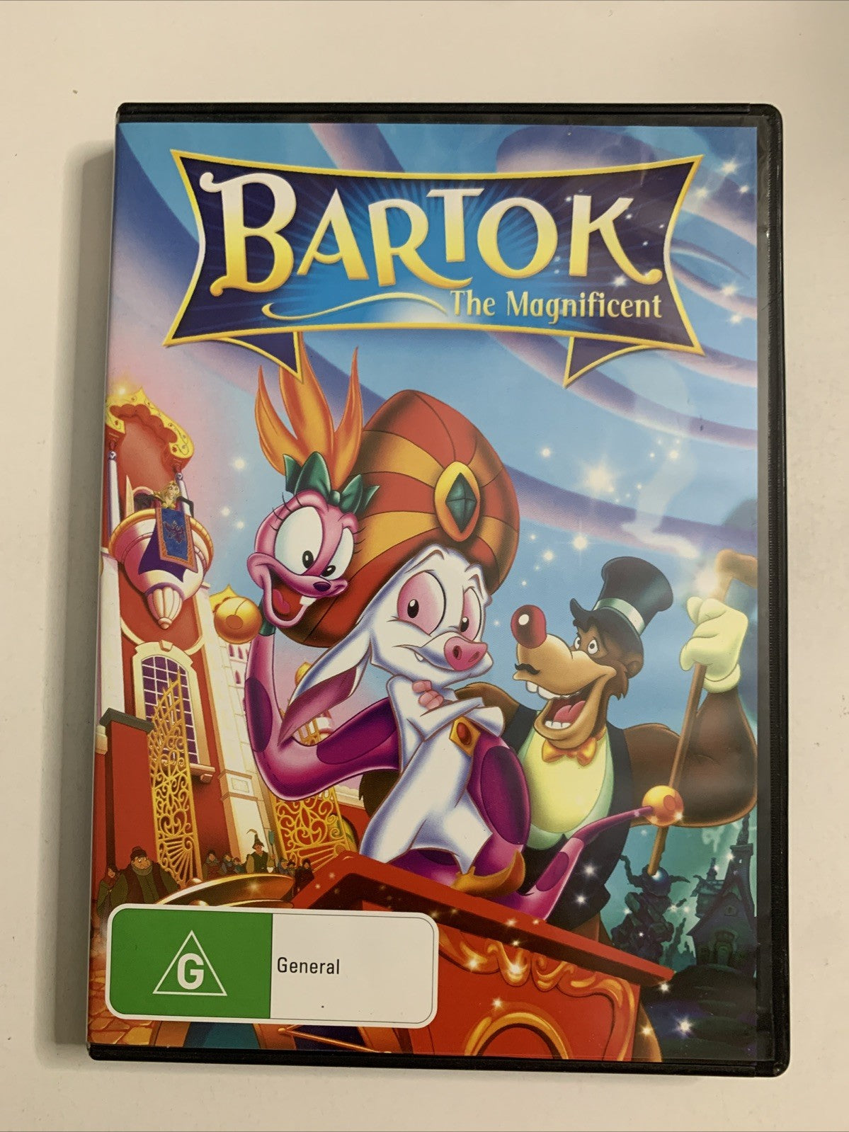 Bartok The Magnificent (DVD, 1999) Animation Region 4